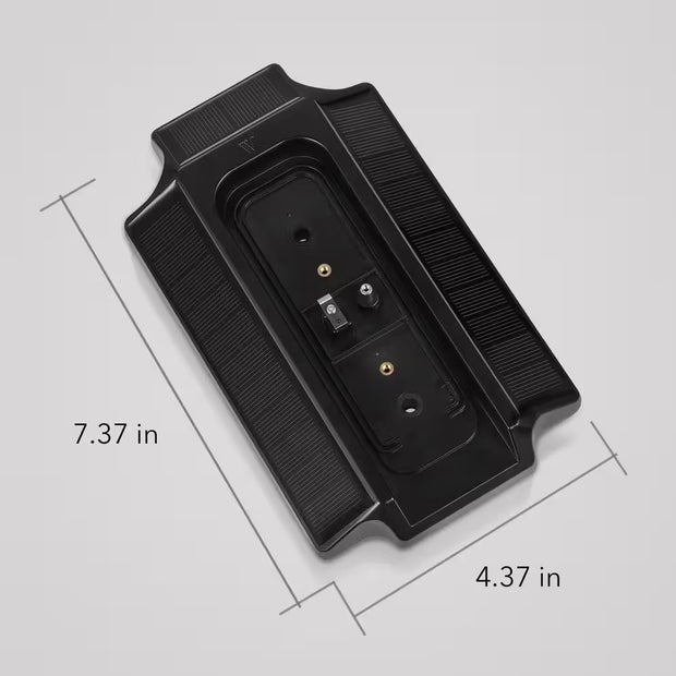 Solar Charger and Mount - Compatible with Blink Video Doorbell - Solar Power for Your Blink Video Doorbell (Black)