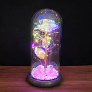 LED Enchanted Glass Rose Decor - ILLUMIWAVESS  