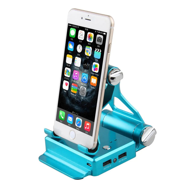 Podium Style Stand With Extended Battery Up To 200% For iPad, iPhone And Other Smart Gadgets - ILLUMIWAVESS  