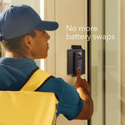 Solar Charger and Mount - Compatible with Blink Video Doorbell - Solar Power for Your Blink Video Doorbell (Black)