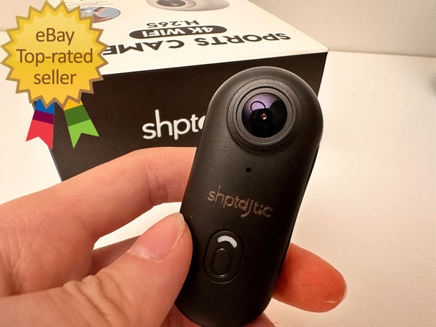 Body Camera 4K POV Pro 4K Wearable Camera with 360°Rotatable Clip & Magnetic Cl