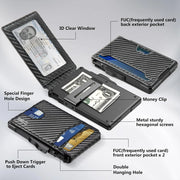 RFID Blocking Male Designer Standard Modern Bifold Wallets