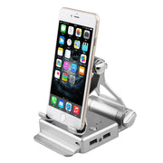 Podium Style Stand With Extended Battery Up To 200% For iPad, iPhone And Other Smart Gadgets - ILLUMIWAVESS  