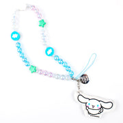 Hello Kitty and Friends Beaded Wristlet Charm – Universal Phone Strap, Lanyard for Cell Phone, Camera, Keys, Airpods, Keychains – Hello Kitty
