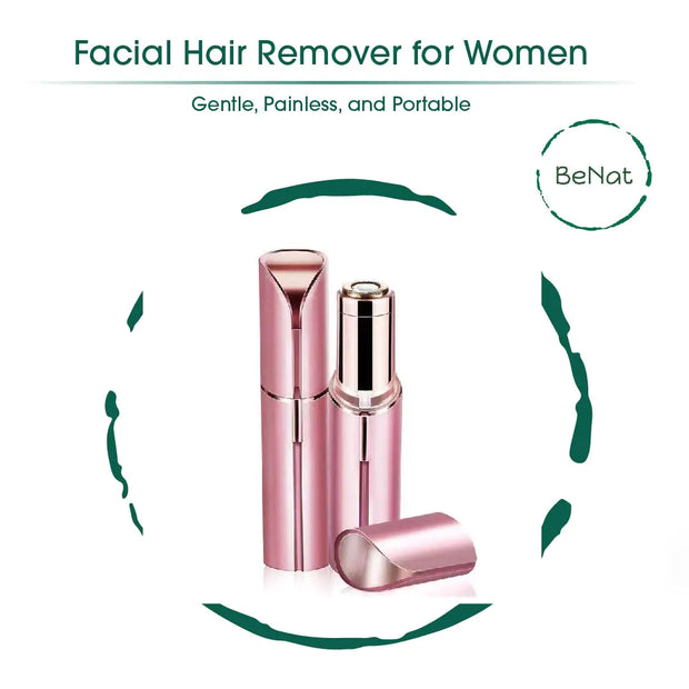 Rechargeable Facial + Eyebrow Hair Removers Set -2 Pack - ILLUMIWAVESS  