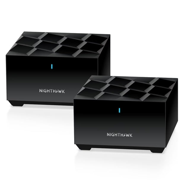 Nighthawk Advanced Whole Home Mesh Wifi 6 System (MK62)– AX1800 Router with 1 Satellite Extender, Coverage up to 3,000 Sq. Ft. and 25+ Devices