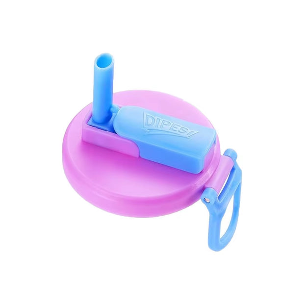 Soda Can Lids with Straw,Silicone Straws Soda Cans Covers Lid,Bpa-Free, Reusable for Can Cover for Soda Beverage