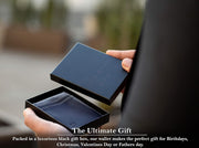 Money Clip Wallet - Mens Wallets Slim Front Pocket RFID Blocking Card Holder Minimalist Mini Bifold