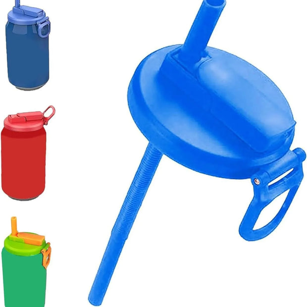 Soda Can Lids with Straw,Silicone Straws Soda Cans Covers Lid,Bpa-Free, Reusable for Can Cover for Soda Beverage