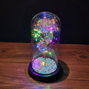 LED Enchanted Glass Rose Decor - ILLUMIWAVESS  