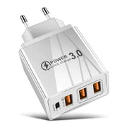 3USB+PD Type-C Mobile Phone Charger for Travel - ILLUMIWAVESS  