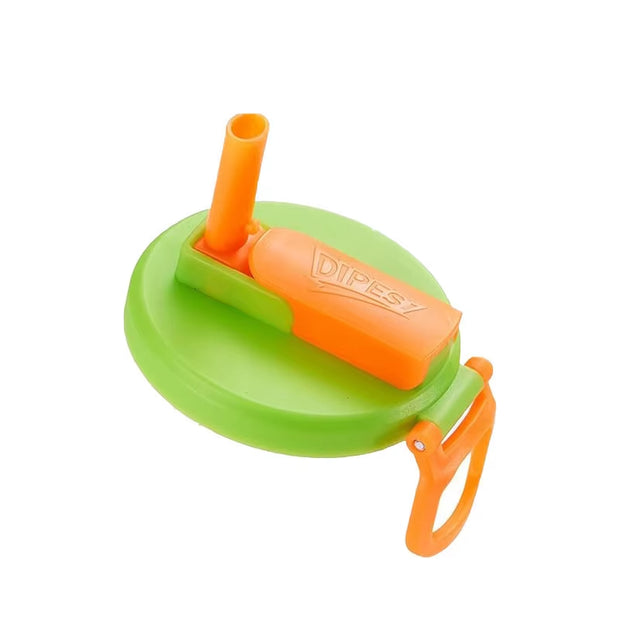 Soda Can Lids with Straw,Silicone Straws Soda Cans Covers Lid,Bpa-Free, Reusable for Can Cover for Soda Beverage