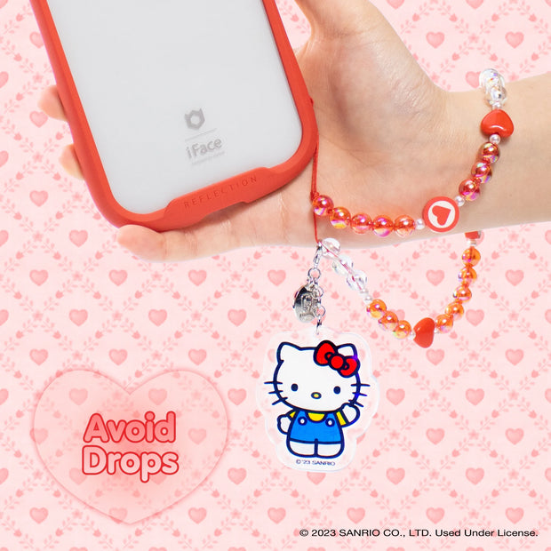 Hello Kitty and Friends Beaded Wristlet Charm – Universal Phone Strap, Lanyard for Cell Phone, Camera, Keys, Airpods, Keychains – Hello Kitty