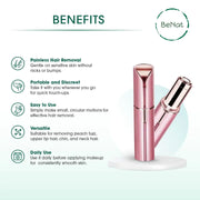 Rechargeable Facial + Eyebrow Hair Removers Set -2 Pack - ILLUMIWAVESS  