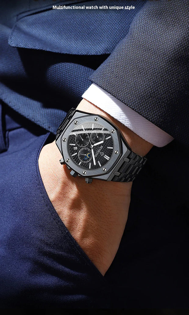 Multi-Function Sports Watch Men - ILLUMIWAVESS  