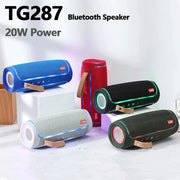 Bluetooth Speaker Wireless Waterproof Outdoor Stereo Bass USB/TF/FM Radio LOUD - ILLUMIWAVESS  