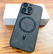Elk Magnetic Suction Phone Case Cartoon Phone Case - ILLUMIWAVESS  