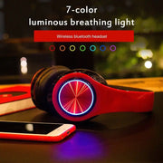 Super Bass Wireless Bluetooth Headphones Foldable Stereo Earphones Headsets Mic - ILLUMIWAVESS  