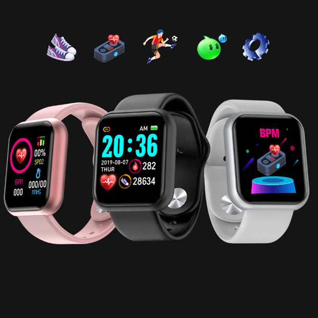 MoveSmart Fitness Watch - ILLUMIWAVESS  