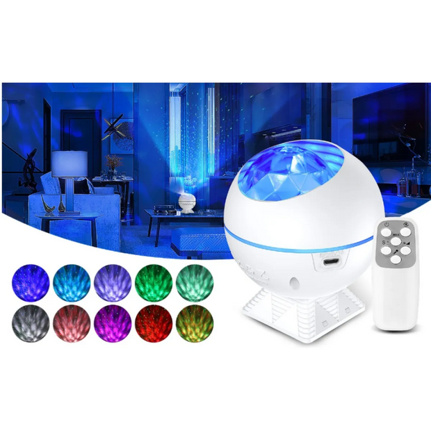 Starry Sky Projection Lamp Galaxy Projector - ILLUMIWAVESS  