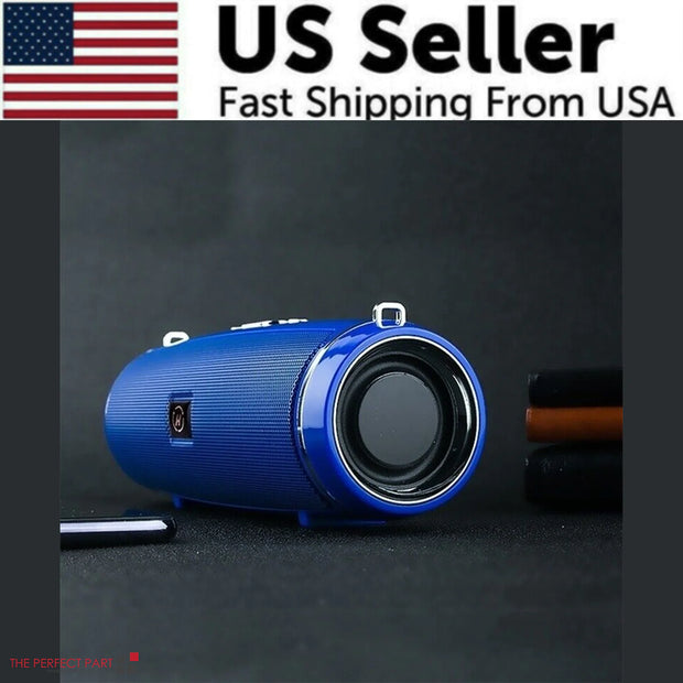 Bluetooth 5.1 Speaker Wireless Waterproof Outdoor Stereo LOUD Bass USB/TF Strap - ILLUMIWAVESS  