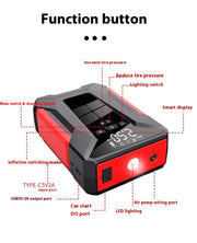 All-in-One 12V Emergency Car Power Bank & Inflatable Starter - ILLUMIWAVESS  