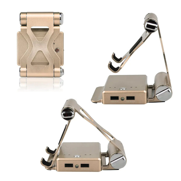 Podium Style Stand With Extended Battery Up To 200% For iPad, iPhone And Other Smart Gadgets - ILLUMIWAVESS  
