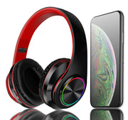 Super Bass Wireless Bluetooth Headphones Foldable Stereo Earphones Headsets Mic - ILLUMIWAVESS  