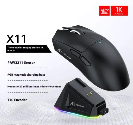 X11 Lightweight Mouse - ILLUMIWAVESS  