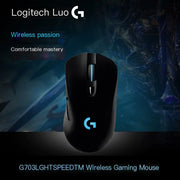 Logitech G703 HERO Wireless Gaming Mouse LIGHTSPEED - ILLUMIWAVESS  