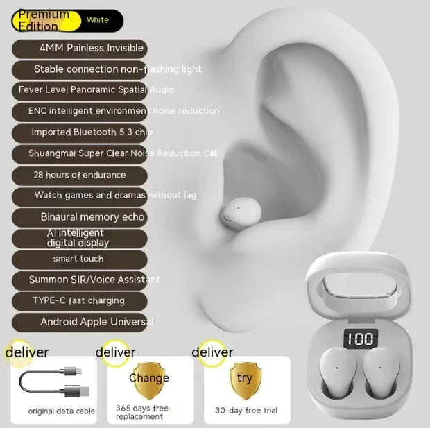 SK19 Wireless Bluetooth Headset - ILLUMIWAVESS  