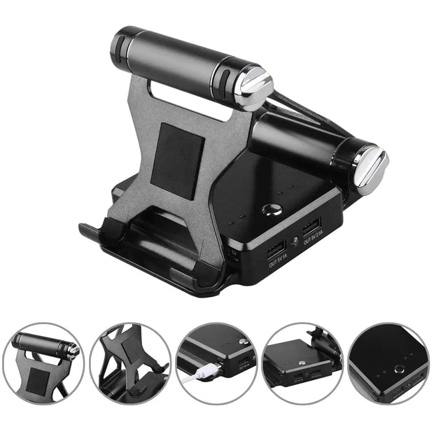 Podium Style Stand With Extended Battery Up To 200% For iPad, iPhone And Other Smart Gadgets - ILLUMIWAVESS  