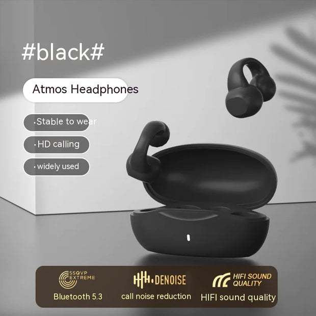 Clip-on Wireless Bluetooth Headset - ILLUMIWAVESS  