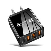 3USB+PD Type-C Mobile Phone Charger for Travel - ILLUMIWAVESS  