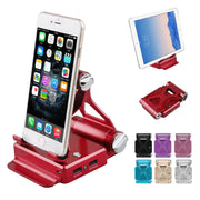Podium Style Stand With Extended Battery Up To 200% For iPad, iPhone And Other Smart Gadgets - ILLUMIWAVESS  