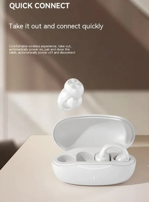 Clip-on Wireless Bluetooth Headset - ILLUMIWAVESS  