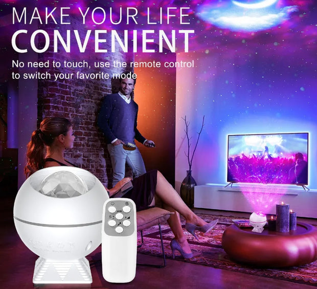 Starry Sky Projection Lamp Galaxy Projector - ILLUMIWAVESS  