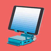 Podium Style Stand With Extended Battery Up To 200% For iPad, iPhone And Other Smart Gadgets - ILLUMIWAVESS  