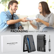 RFID Blocking Male Designer Standard Modern Bifold Wallets