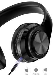 Super Bass Wireless Bluetooth Headphones Foldable Stereo Earphones Headsets Mic - ILLUMIWAVESS  