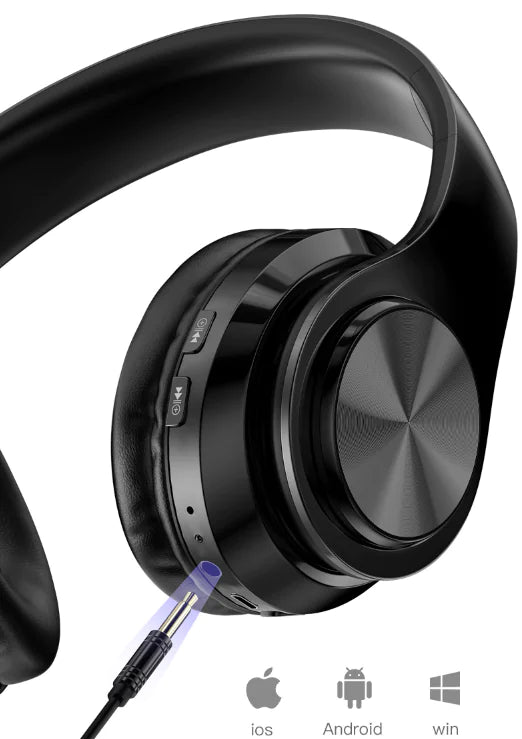 Super Bass Wireless Bluetooth Headphones Foldable Stereo Earphones Headsets Mic - ILLUMIWAVESS  