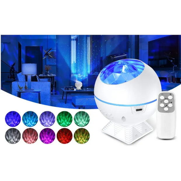 Starry Sky Projection Lamp Galaxy Projector - ILLUMIWAVESS  