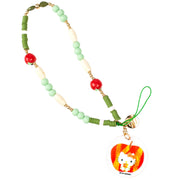 Hello Kitty and Friends Beaded Wristlet Charm – Universal Phone Strap, Lanyard for Cell Phone, Camera, Keys, Airpods, Keychains – Hello Kitty