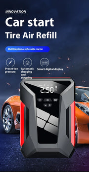 All-in-One 12V Emergency Car Power Bank & Inflatable Starter - ILLUMIWAVESS  