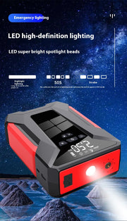 All-in-One 12V Emergency Car Power Bank & Inflatable Starter - ILLUMIWAVESS  