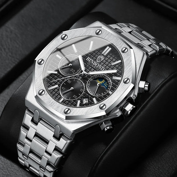 Multi-Function Sports Watch Men - ILLUMIWAVESS  