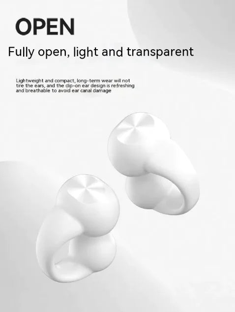 Clip-on Wireless Bluetooth Headset - ILLUMIWAVESS  