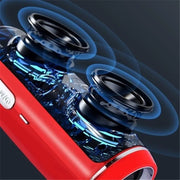 Bluetooth 5.1 Speaker Wireless Waterproof Outdoor Stereo LOUD Bass USB/TF Strap - ILLUMIWAVESS  
