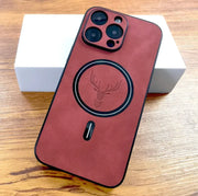 Elk Magnetic Suction Phone Case Cartoon Phone Case - ILLUMIWAVESS  