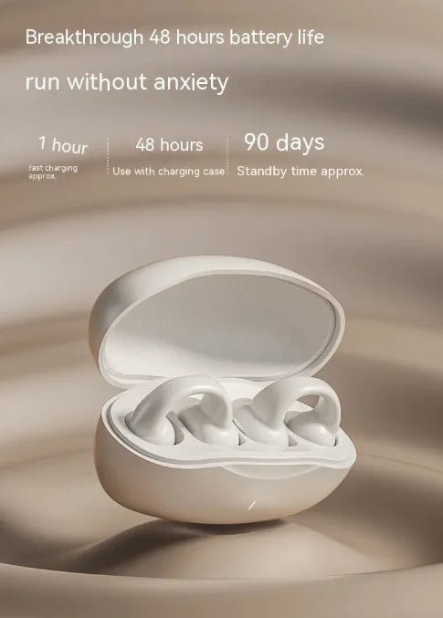 Clip-on Wireless Bluetooth Headset - ILLUMIWAVESS  